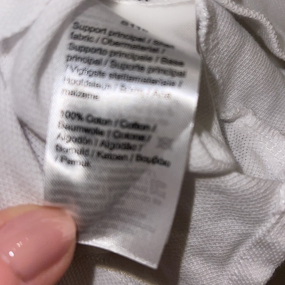 Lacoste National Geographic white polo with leopard print logo. Size 40 - Picture 5 of 5